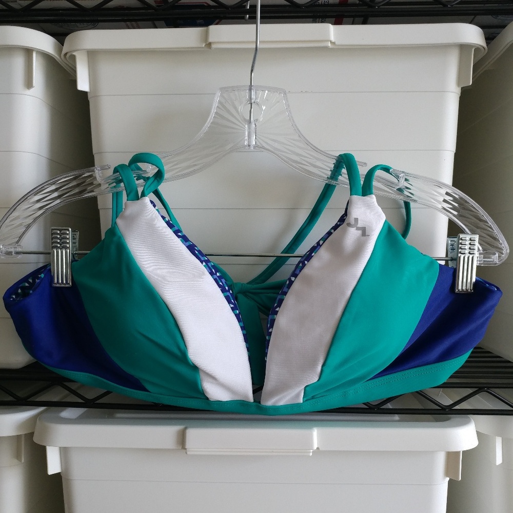 207.  JoyLab Swim Top - Size Large. Reversible